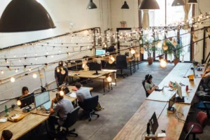 AI startups New Blue Area office space