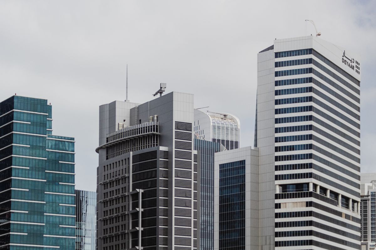 New Blue Area master plan high-rise commercial skyline (representational image)