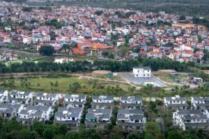 Faisal Town Phase 2 Islamabad residential plots aerial view